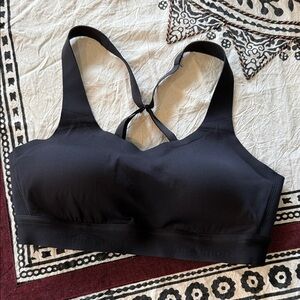 Lululemon Classic Black Bra Size 32B comfortable, and versatile with options.